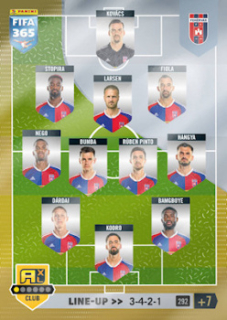 Line-up Mol Fehervar FC 2023 FIFA 365 Line-up #292